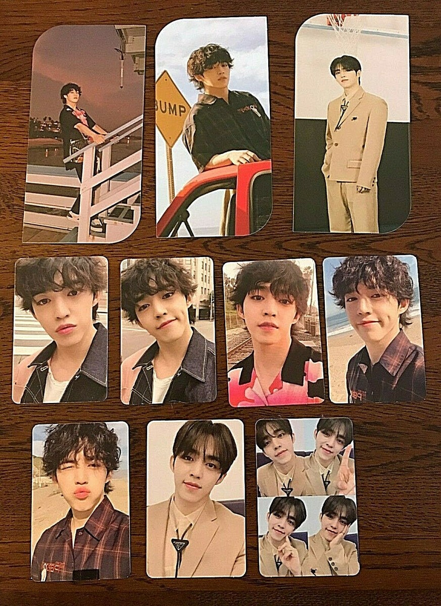 S.COUPS Official Photocard Bookmark SEVENTEEN Heng:garae SVT hana