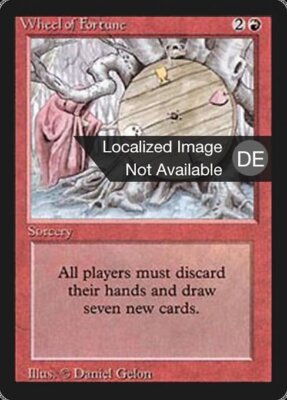 Wheel of Fortune (DE) Foreign Black Border German NM MTG | eBay