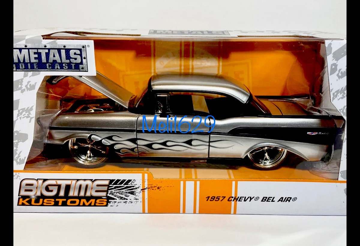 Jada 1:24 Bigtime Kustoms 1957 Chevy Bel Air Hard Top | eBay