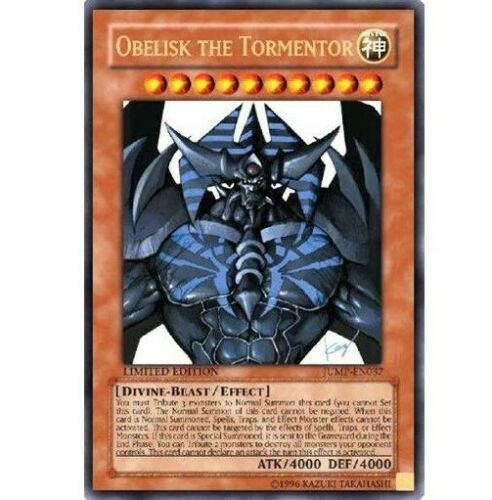 遊戯王OCG デュエルモンスターズ Obelisk the Tormentor GBL-002 s
