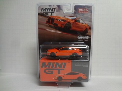 Mini GT BMW M4 M-Performance (G82) Fire Orange 1:64 | eBay