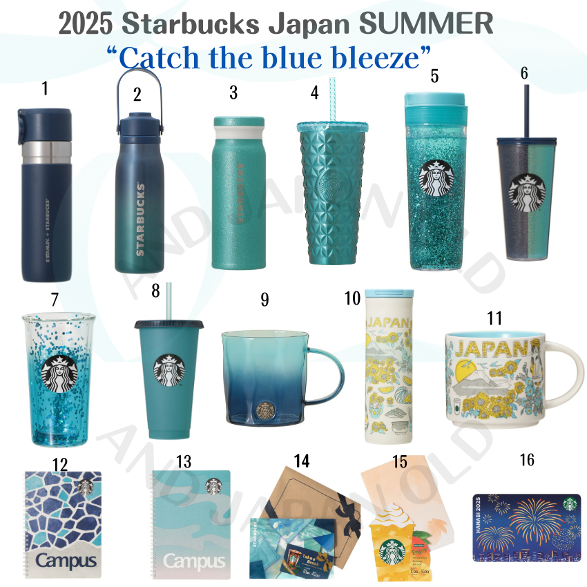 2025 Starbucks Japan Summer 