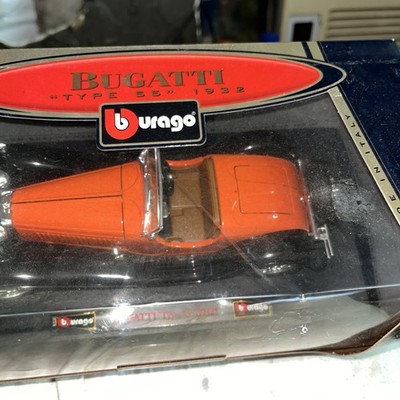 Burago 1 24 Scale Diecast Model Car Bugatti Type 55 1932 for sale