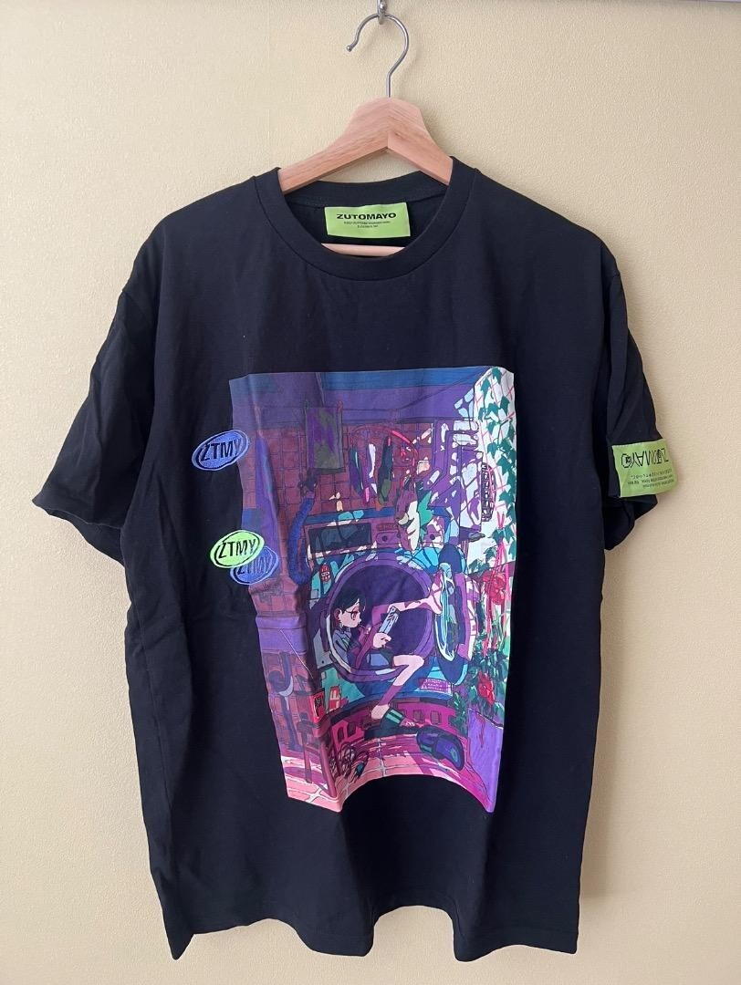 ZUTOMAYO HP TOP TEE T-shirt Black Size L Official ZUTOMAYO MART