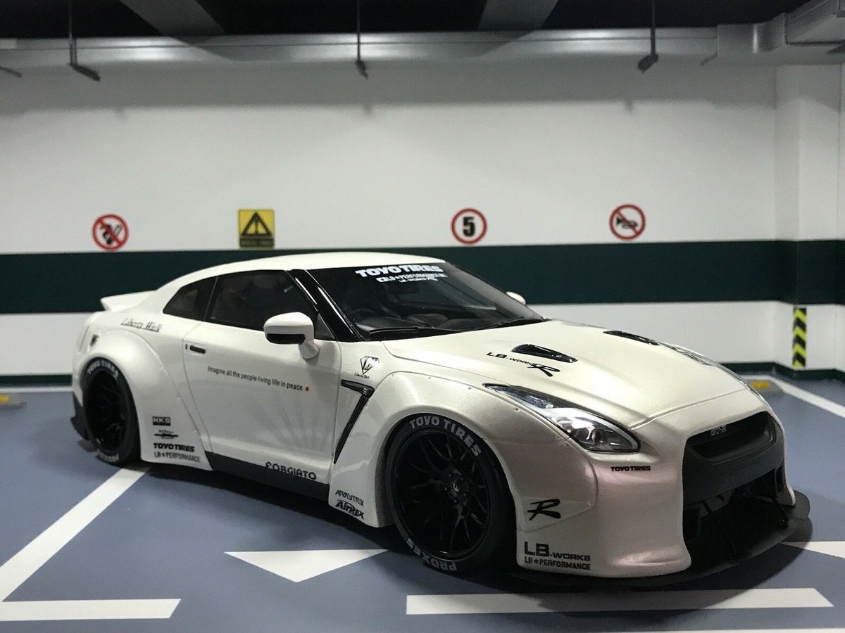 Nissan GT-R R35 LB Liberty Walk 1/18 GT SPIRIT - GT125 | eBay