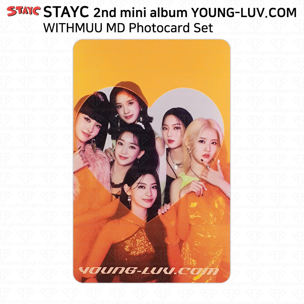 StayC 2nd Mini Album YOUNG-LUV.COM WithMUU Official MD Photocard