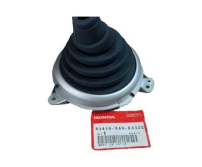 Genuine Honda Fit Shift Boot 83414-SAA-003ZC | Black | Genuine OEM