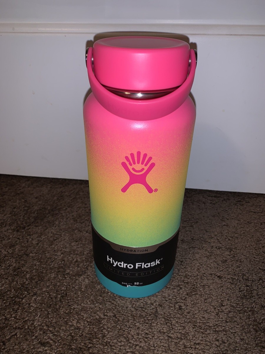 HAWAIIAN RAINBOW 32oz Ombre Hydro Flask HAWAII SHAVE ICE