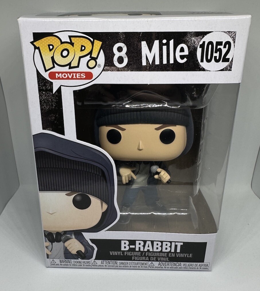 B-Rabbit #1052 ~ Funko Pop Movies 8 Mile Eminem Slim Shady D12 in