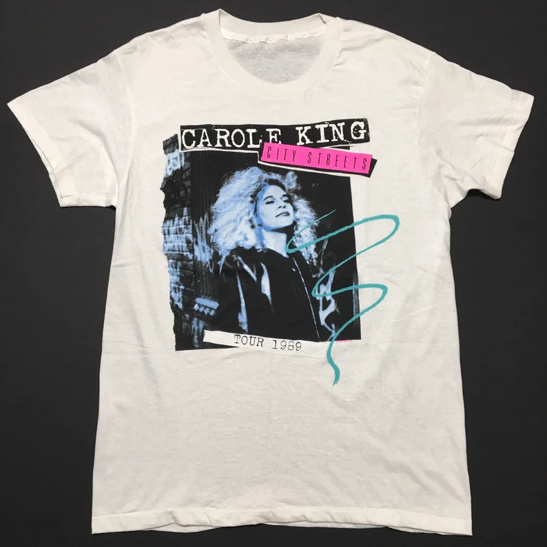 Rare! Carole King City Streets T-Shirt Adult | eBay