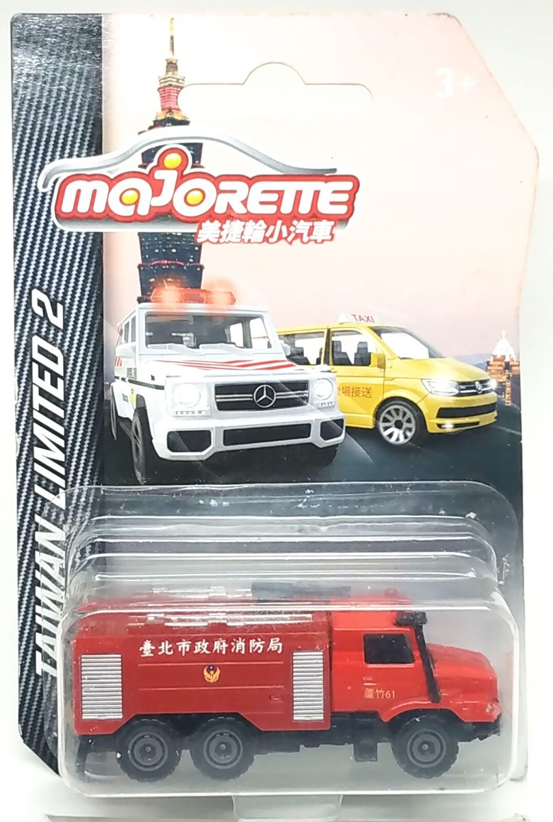 Majorette Mercedes Benz Zetros Taiwan Fire Truck 1/87 3