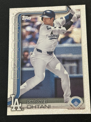 2025 Topps Series 1 Shohei Ohtani Silver Sand Glitter SP #1