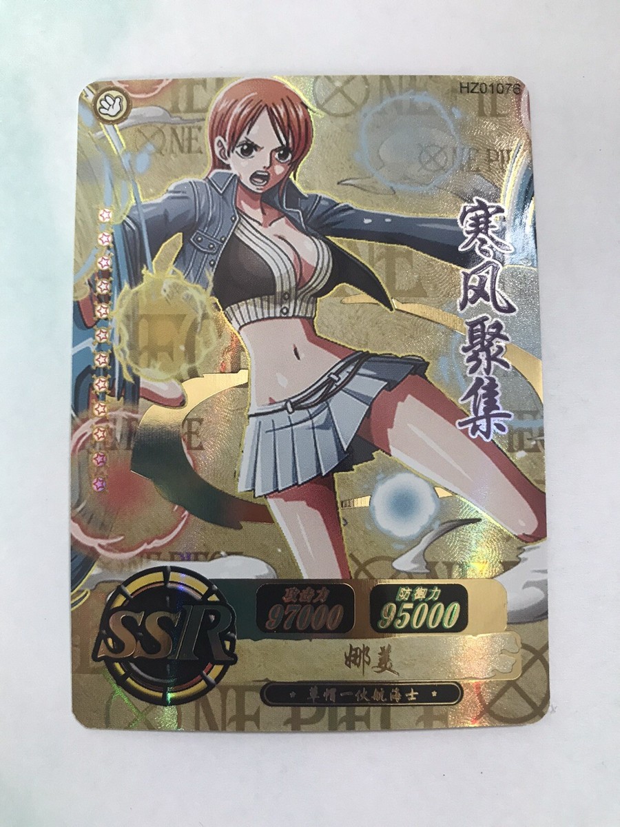 ☠️Pirates Anime One Piece Sexy Nami Navigator SSR Gem Mint RARE