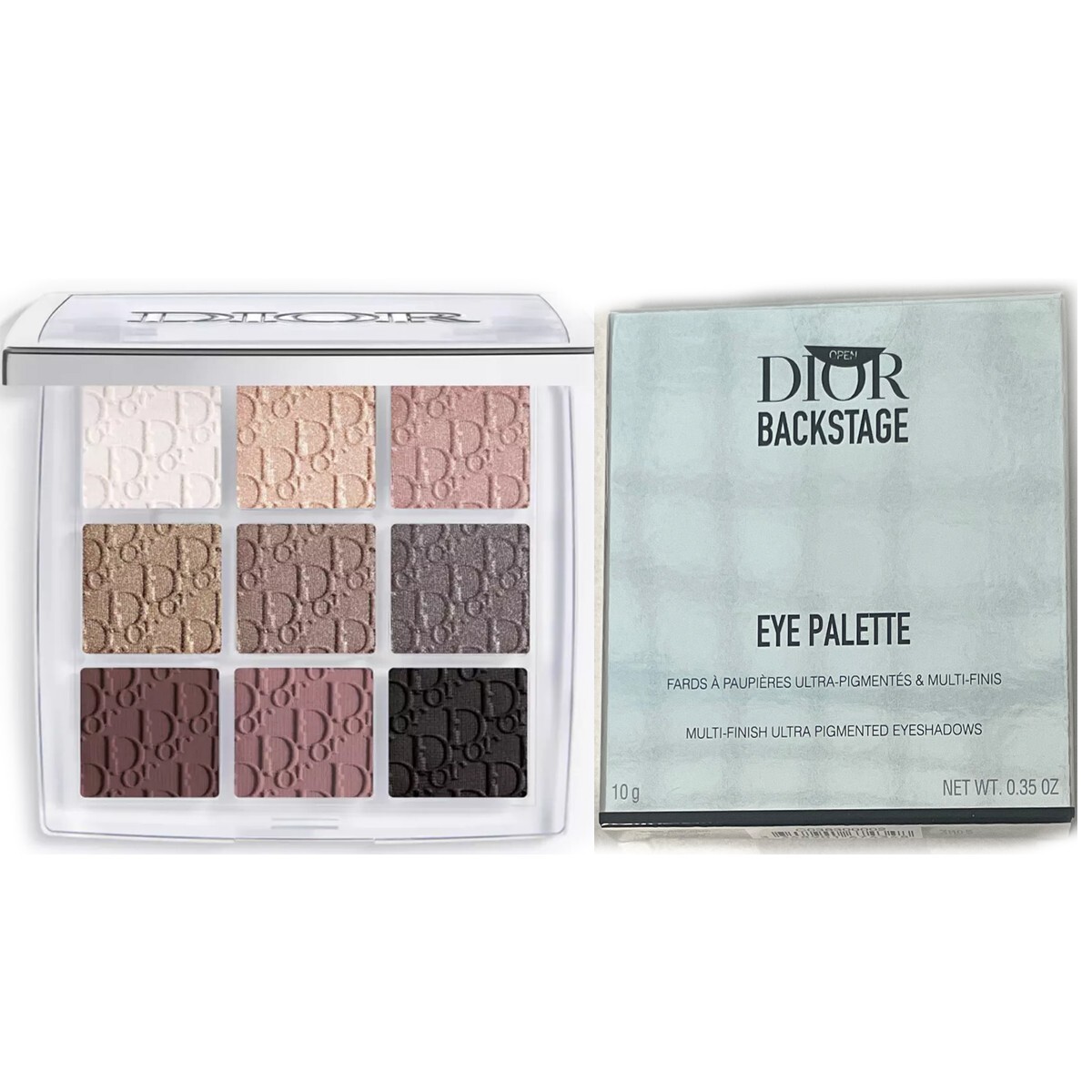 Dior Backstage Eye Palette eyeshadow #002 Smoky Essential | eBay