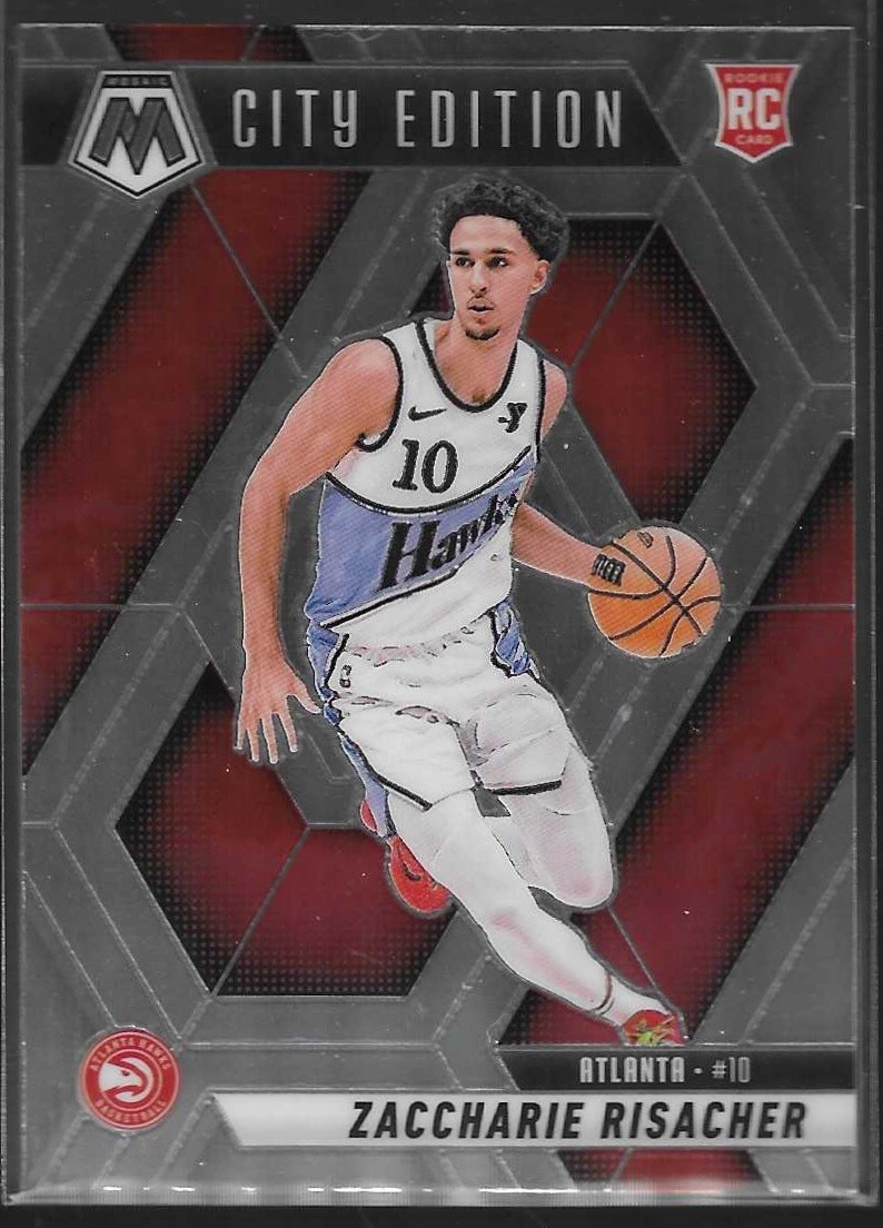 2024-25 Mosaic Basketball Zaccharie Risacher City Edition #274 (RC
