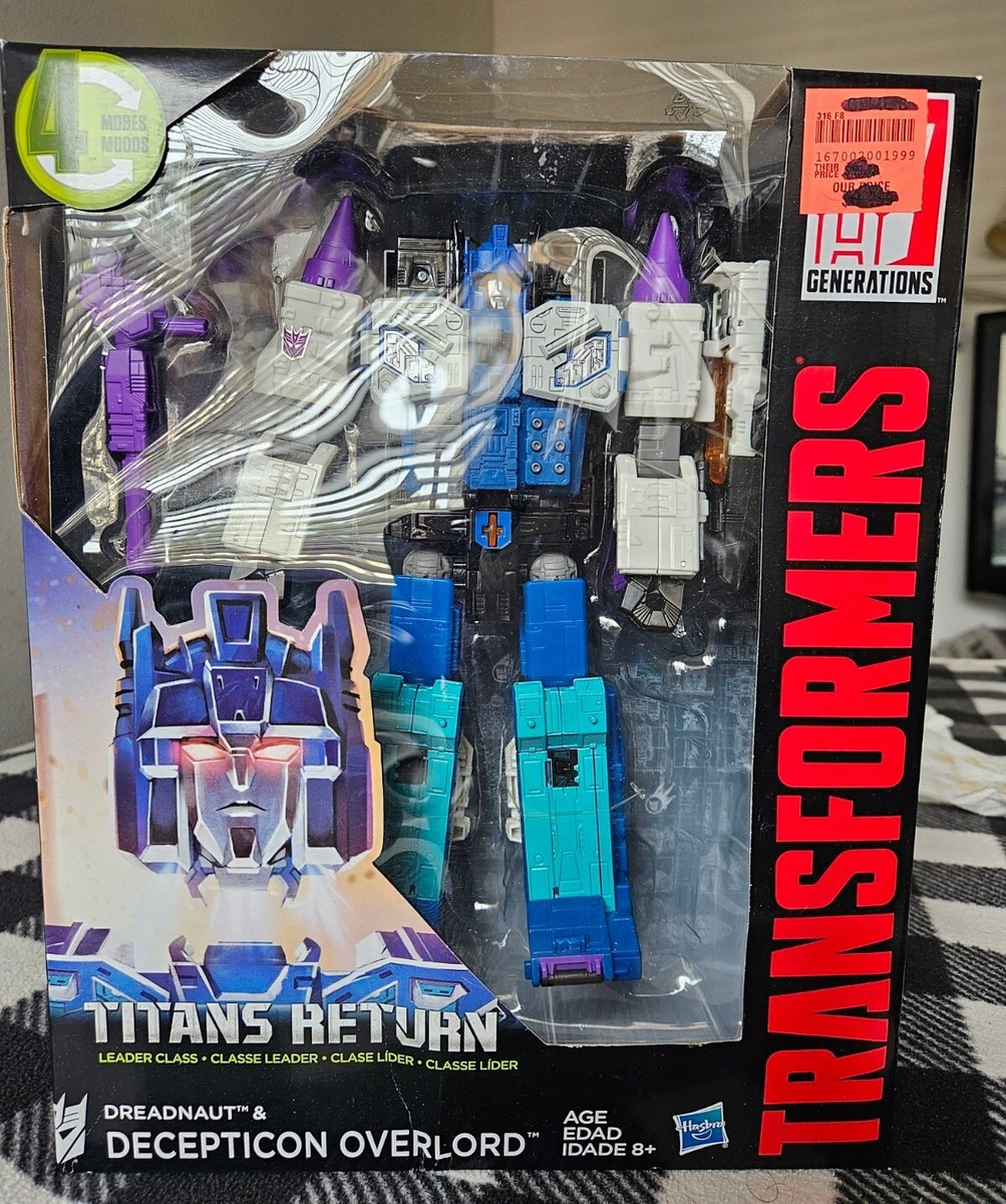 Transformers Overlord Sealed US Titans Return Dreadnaut MISB | eBay