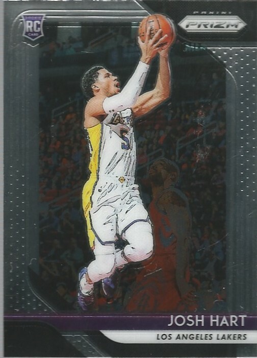 208-19 Panini Prizm #46 Josh Hart Los Angeles Lakers Rookie Card