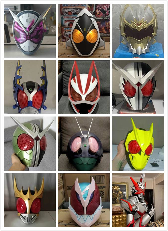Kamen Rider Helmet Mask Masked Rider Black RX 3D Printing Cosplay