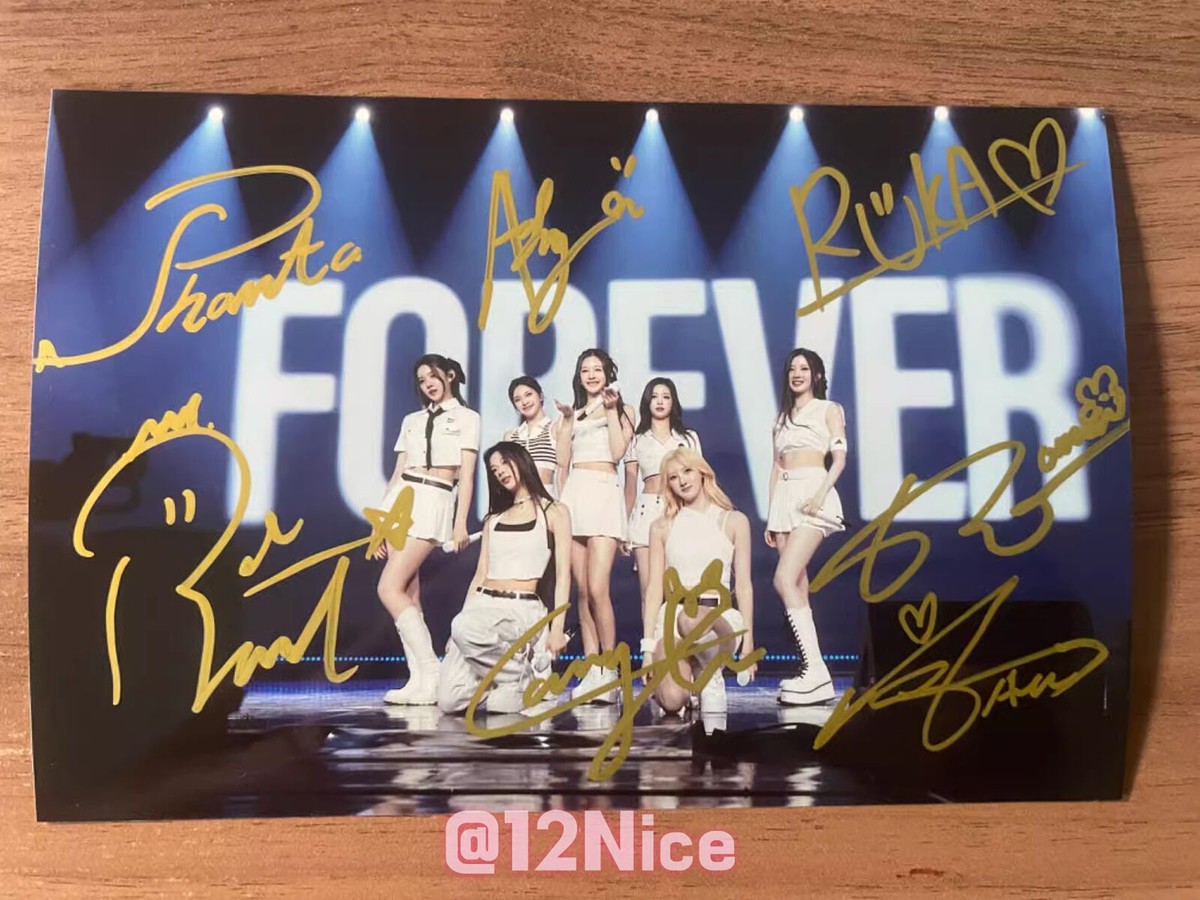 BABYMONSTER- ALL MEMBERS Autographed Hand Signed Photo K-POP