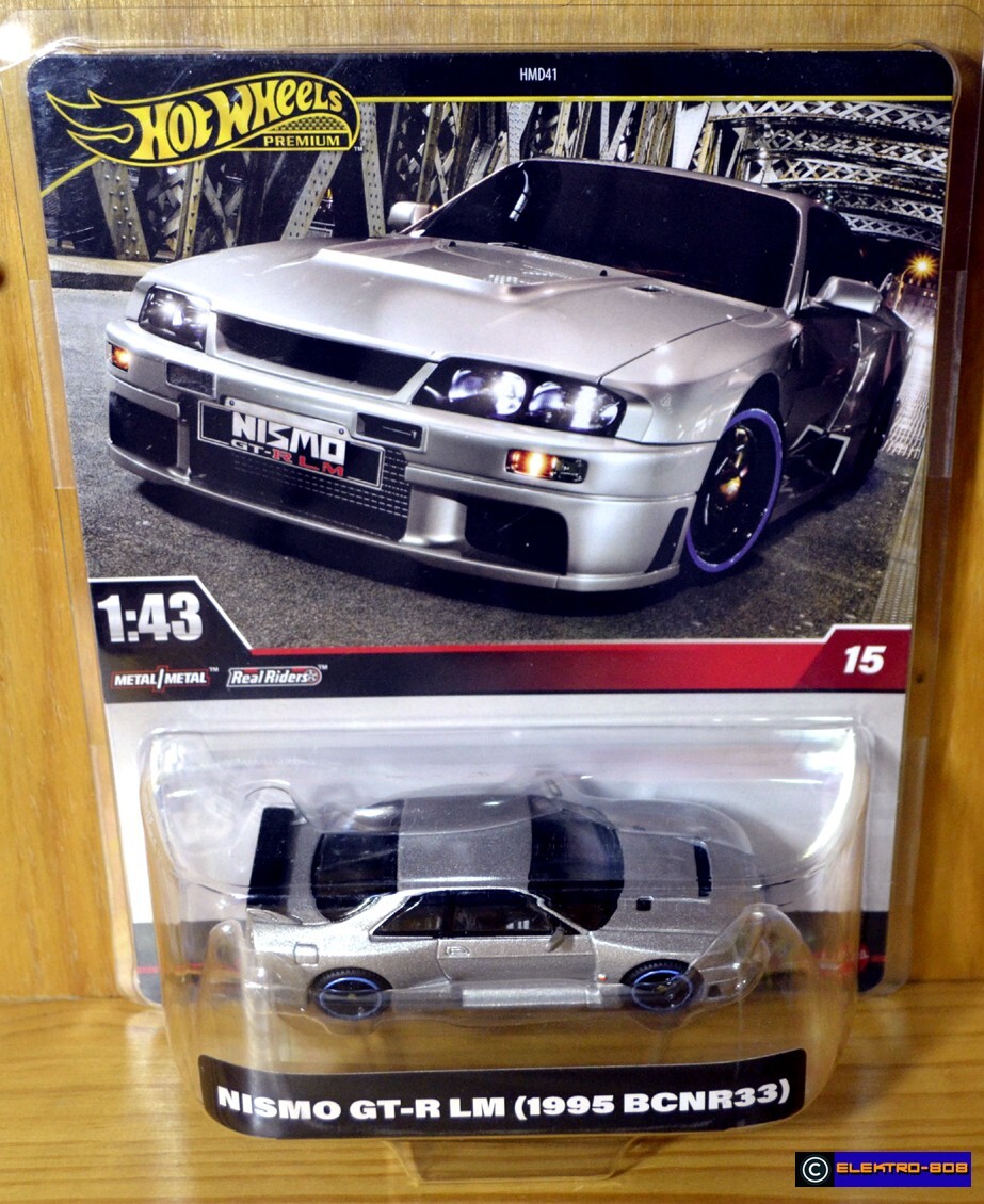 Hot Wheels 1:43 Nissan Skyline GT-R R33 NISMO [Silver] - New/XHTF