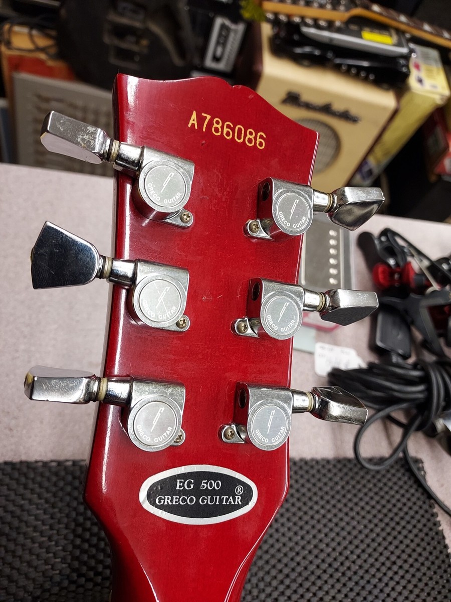 Vintage 1978 Greco EG 500 Les Paul Standard Flametop Guitar LP