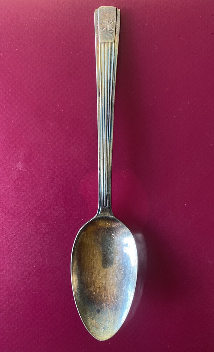 Vintage Hilton Hotel Nakazato Japan Silver Plate Teaspoon Very