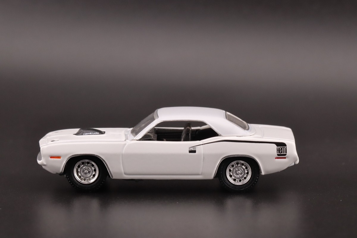 Greenlight 1970 Plymouth Hemi 'Cuda Alpine White 13350 1/64 | eBay