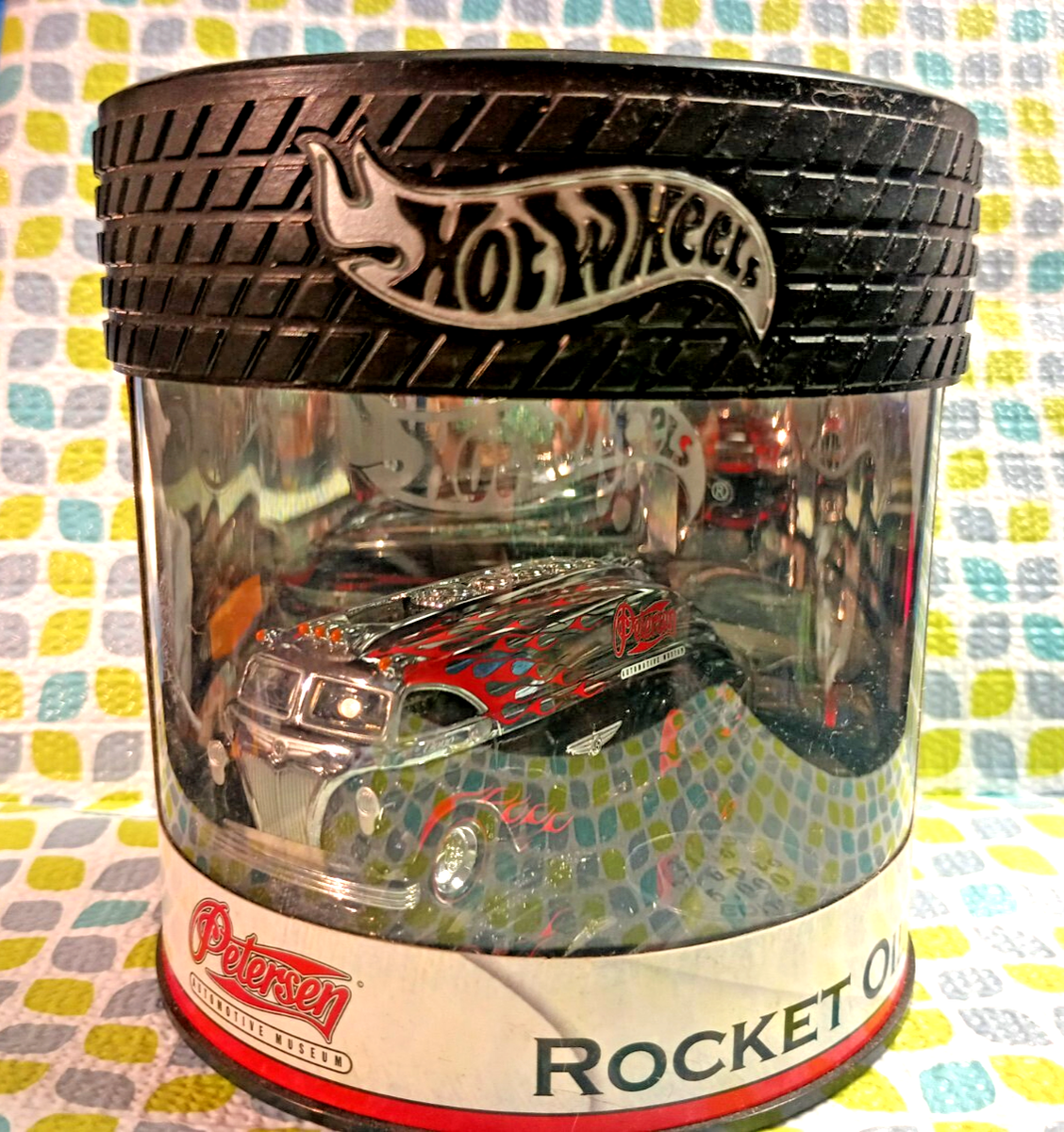 HOT WHEELS CAN OIL PETERSEN MUSEUM ROCKET OIL NEW | eBay