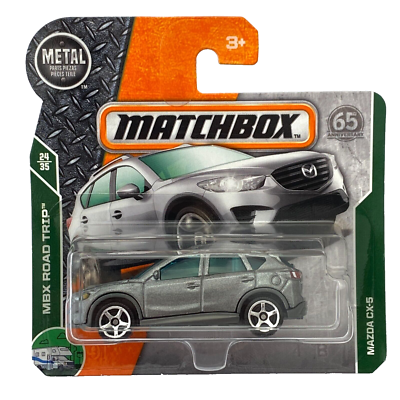 16 Mazda CX-5 Grey Matchbox MBX Road Trip 2018 MB1077 1/64 Car