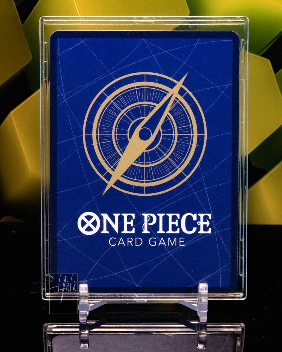 Nefertari Vivi - One Piece Custom TCG Flash Gold Holo Foil Card