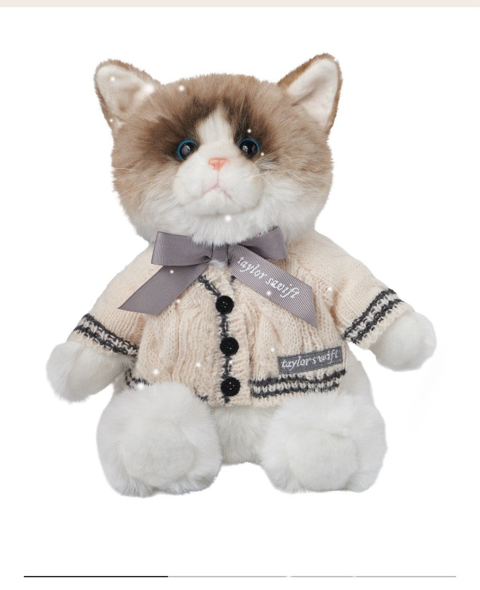 Folklore Album Cardigan Plush Cat Taylor Swift | eBay