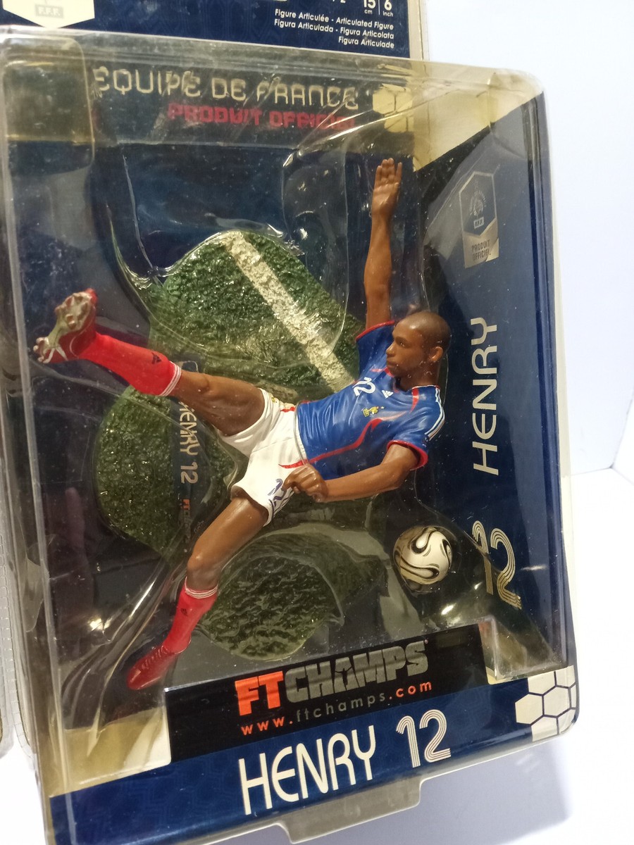 NEW Lot 2 FT Champs HENRY + TREZEGUET Figures 6