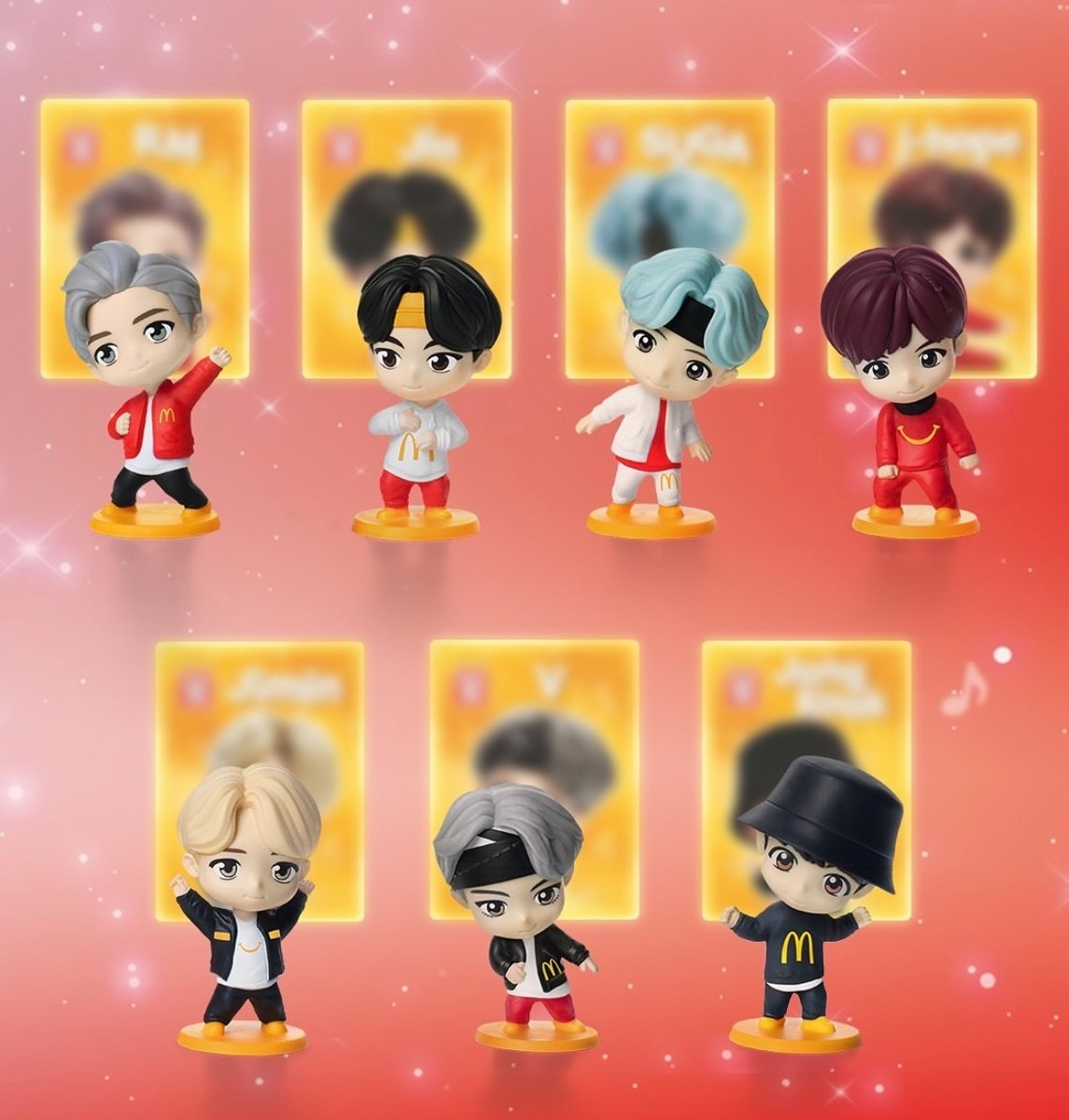 McDonald's Tinytan x BTS 2025 Happy Meal Toys Sets(1-14) With Free