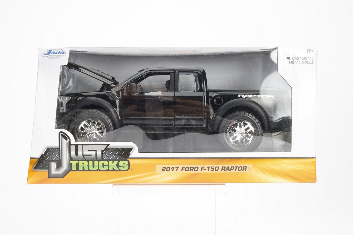 JADA JUST TRUCKS 2017 FORD F150 RAPTOR PICKUP TRUCK GLOSSY BLACK 1