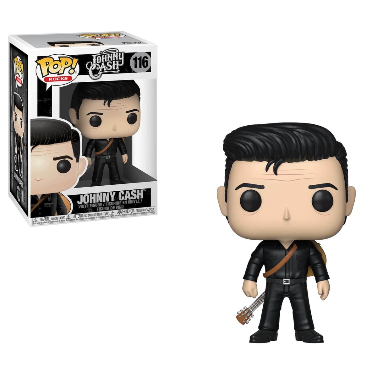 Johnny Cash Man In Black POP! Rocks #116 Vinyl Figur Funko | eBay