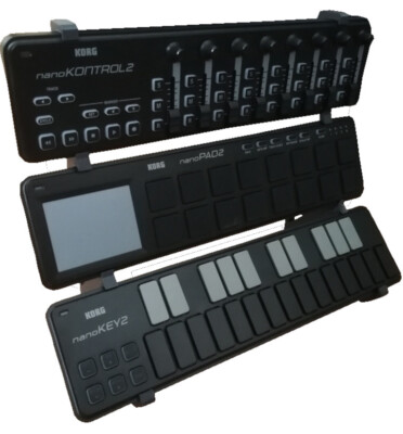 Triple Desk Stand for KORG Nano 2 Series nanoKontrol2 nanoPAD2