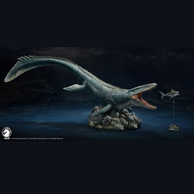 W-DRAGON Mosasaurus Dinosaur Statue 1/35 Collectible Model Display