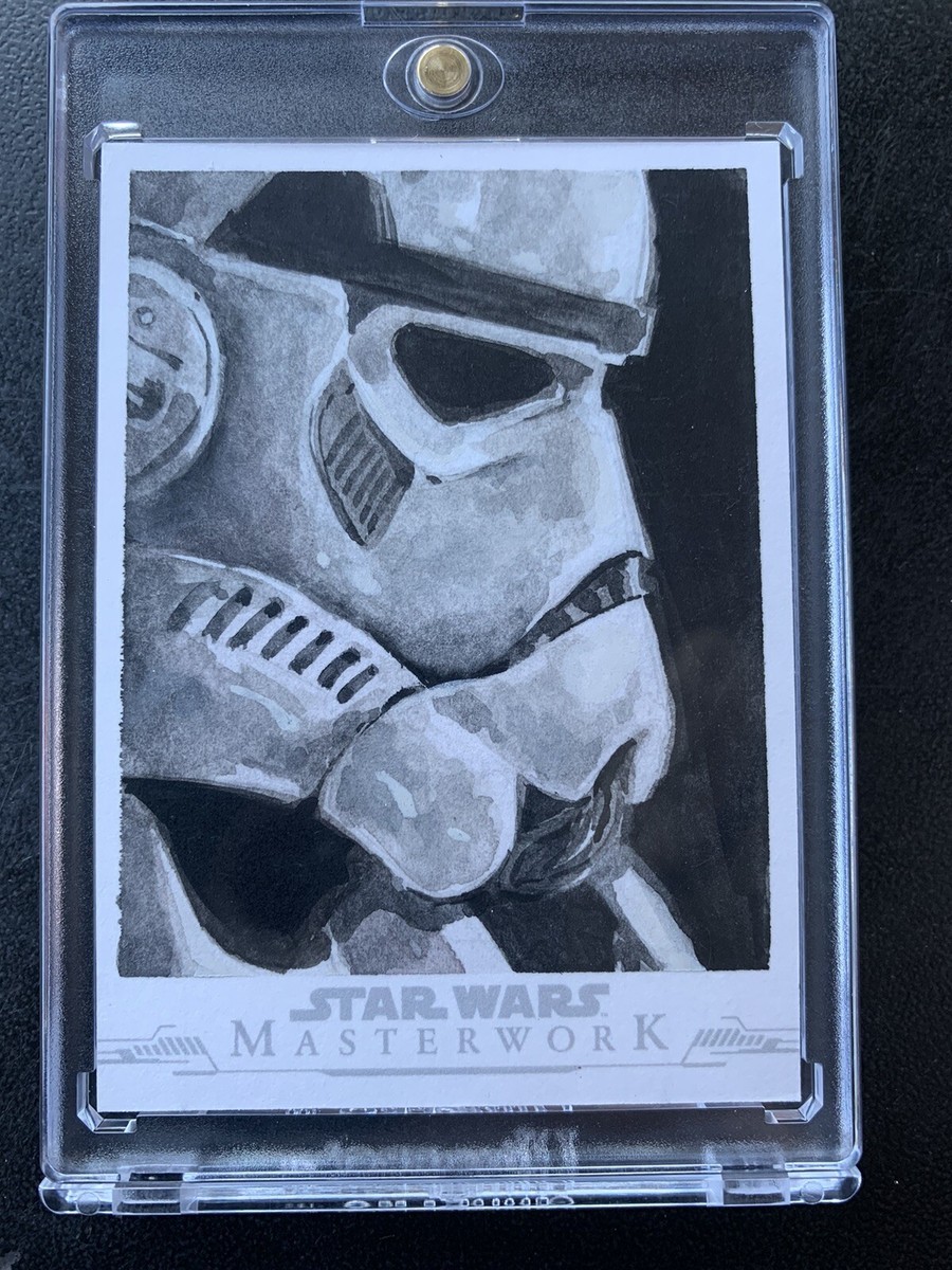 Rare! 2019 Topps Star Wars Masterwork Sketch Cards 1/1 Jonathan