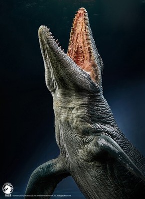 W-DRAGON Mosasaurus Dinosaur Statue 1/35 Collectible Model Display