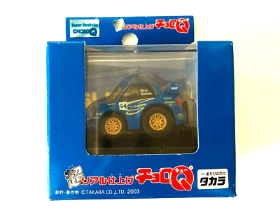 Choro Q SUBARU IMPREZA WRX STI GR. N Takara Super Realistic 2003