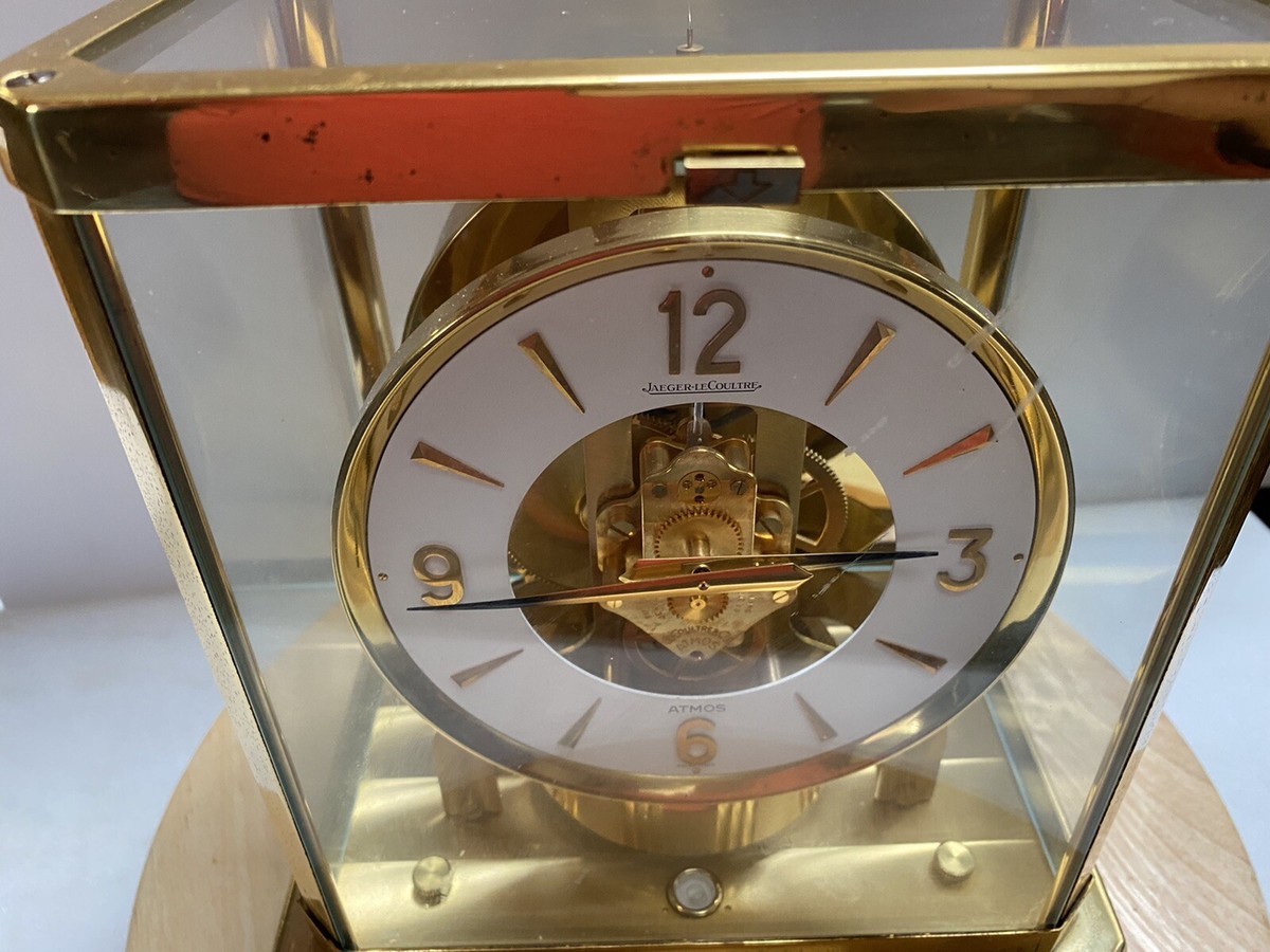 Jaeger LeCoultre ATMOS Perpetual Motion Clock 15 Jewels | eBay