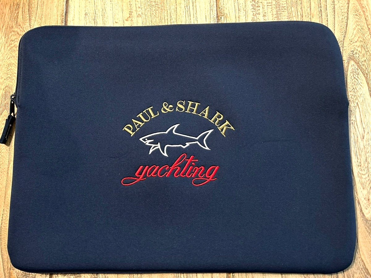 Paul & Shark Yachting Embroidered NEOPRENE LAPTOP NOTEBOOK TABLET
