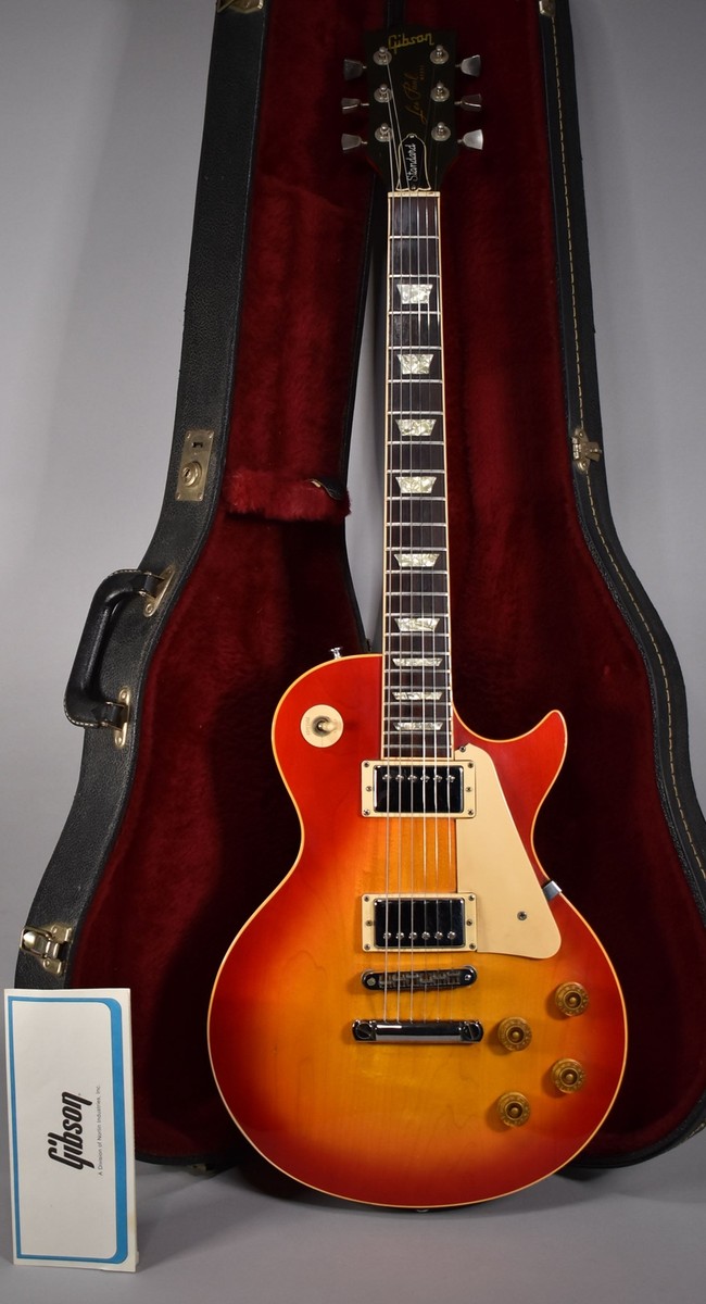 1980 Gibson Les Paul Standard Cherry Sunburst W/OHSC | eBay