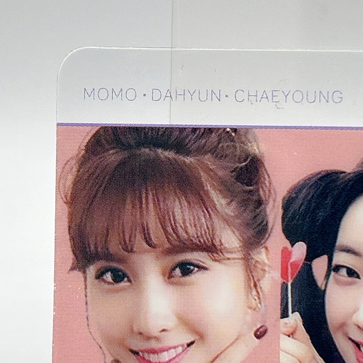 TWICE Ttrading Photo Clear Card Japan Limited Rare Cute Momo