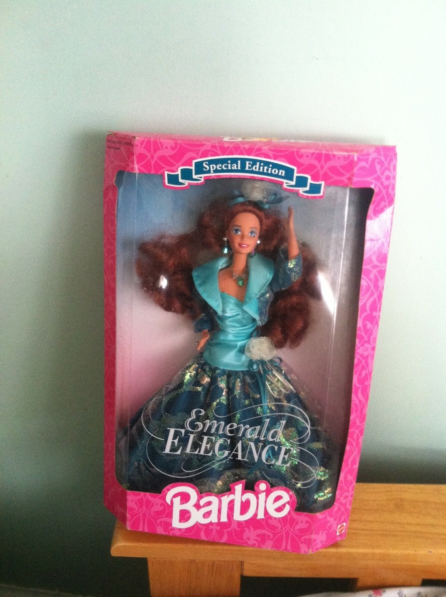 Mattel Special Edition Emerald Elegance Barbie Doll | eBay