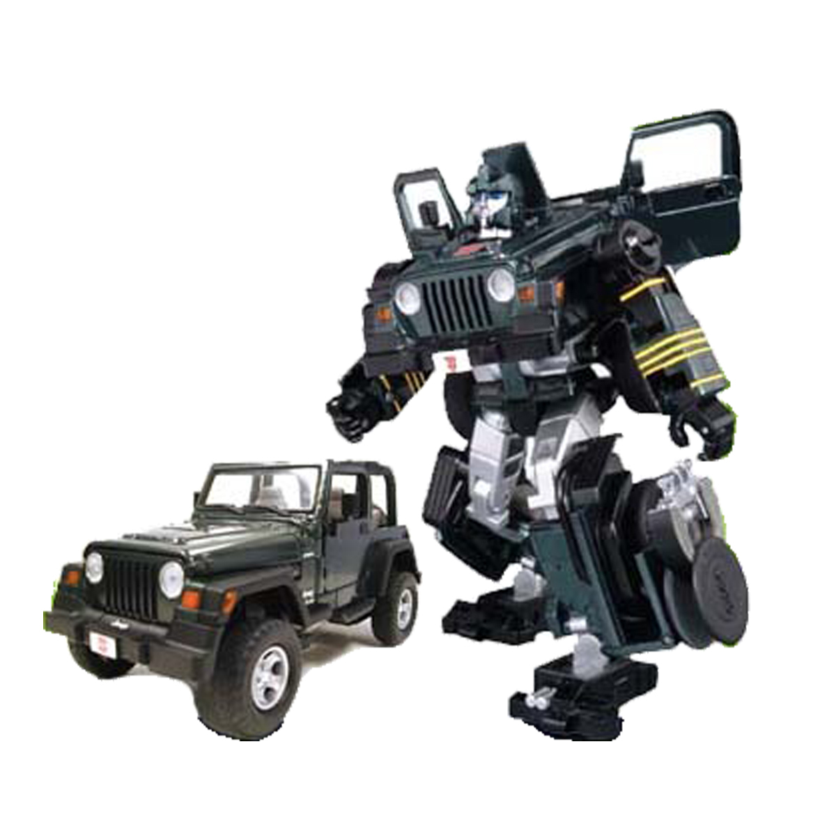 Binaltech BT-04 Hound Jeep Wrangler bodywork in metal