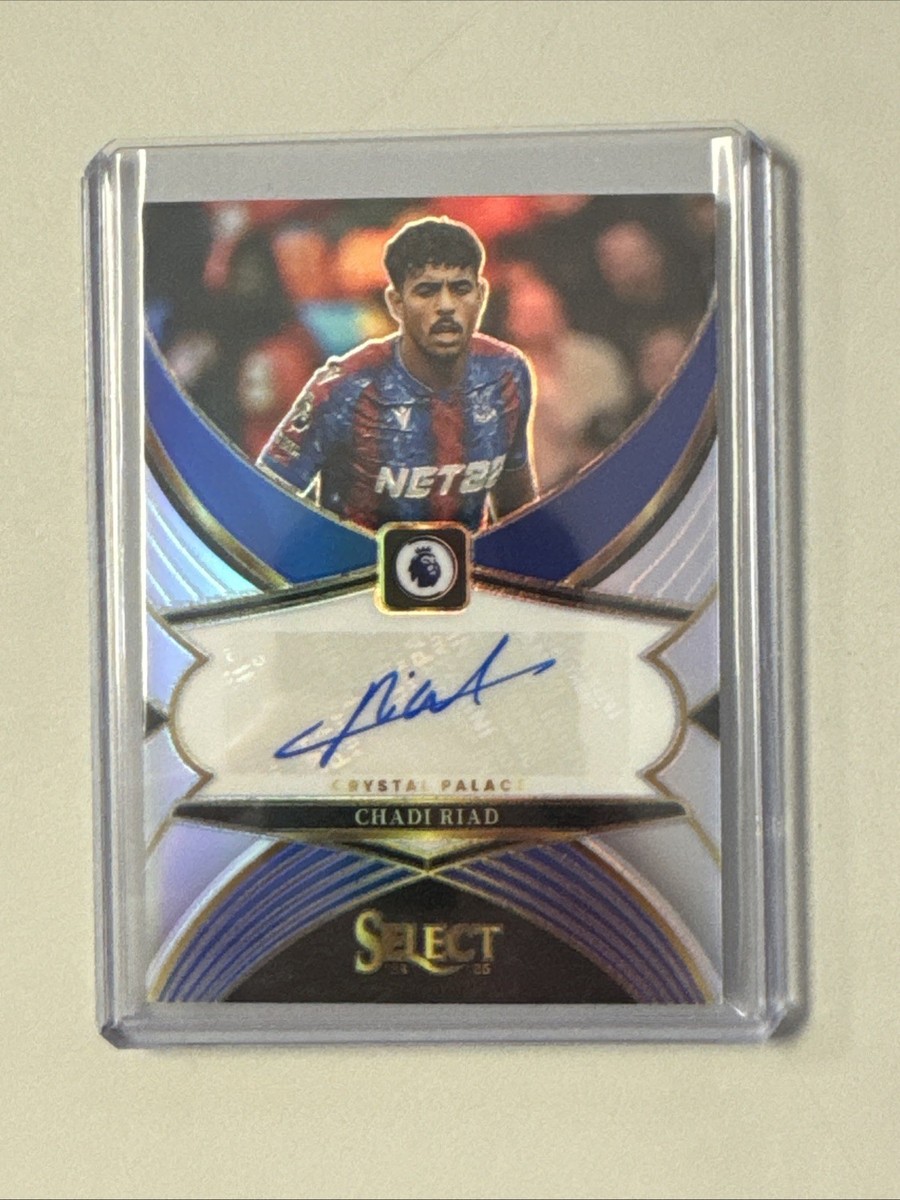 2024-25 Panini Select Premier League Chadi Riad Auto | eBay