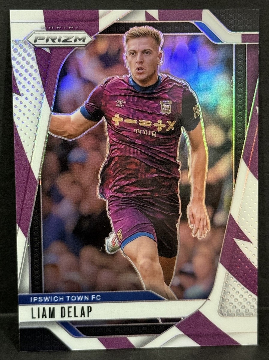 2024-25 Prizm EPL Premier League Ipswich Town Liam Delap Purple
