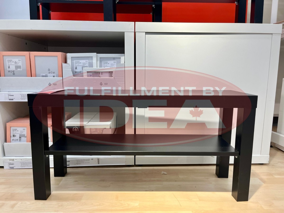 Brand New IKEA LACK Black TV Bench 35 3/8x10 1/4x17 3/4 