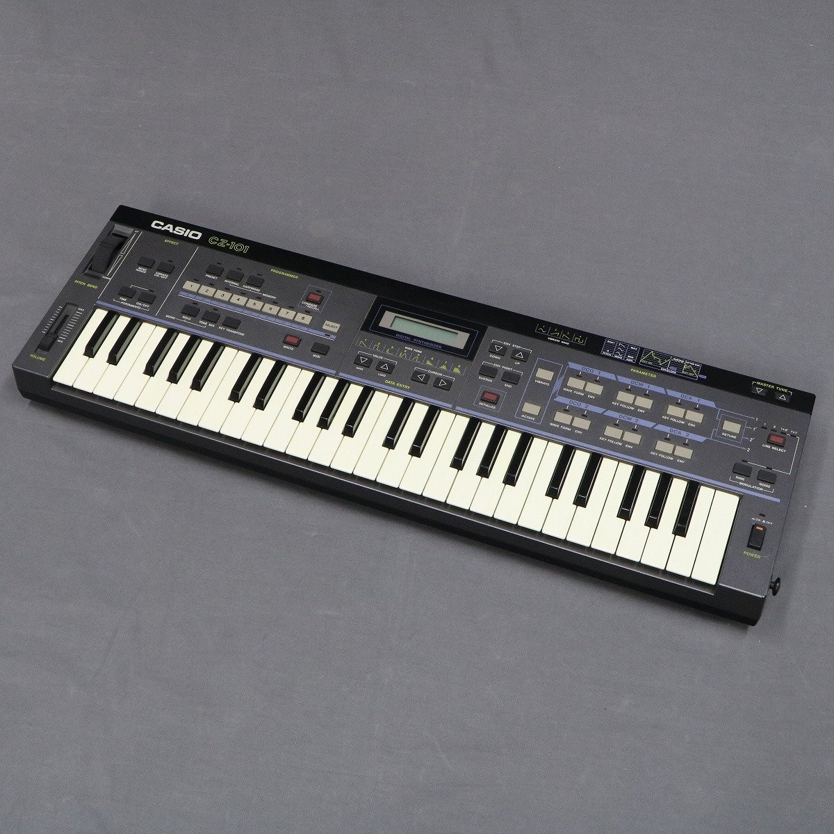 Casio CZ-101 Phase Distortion Synthesizer Vintage w/ Data Book